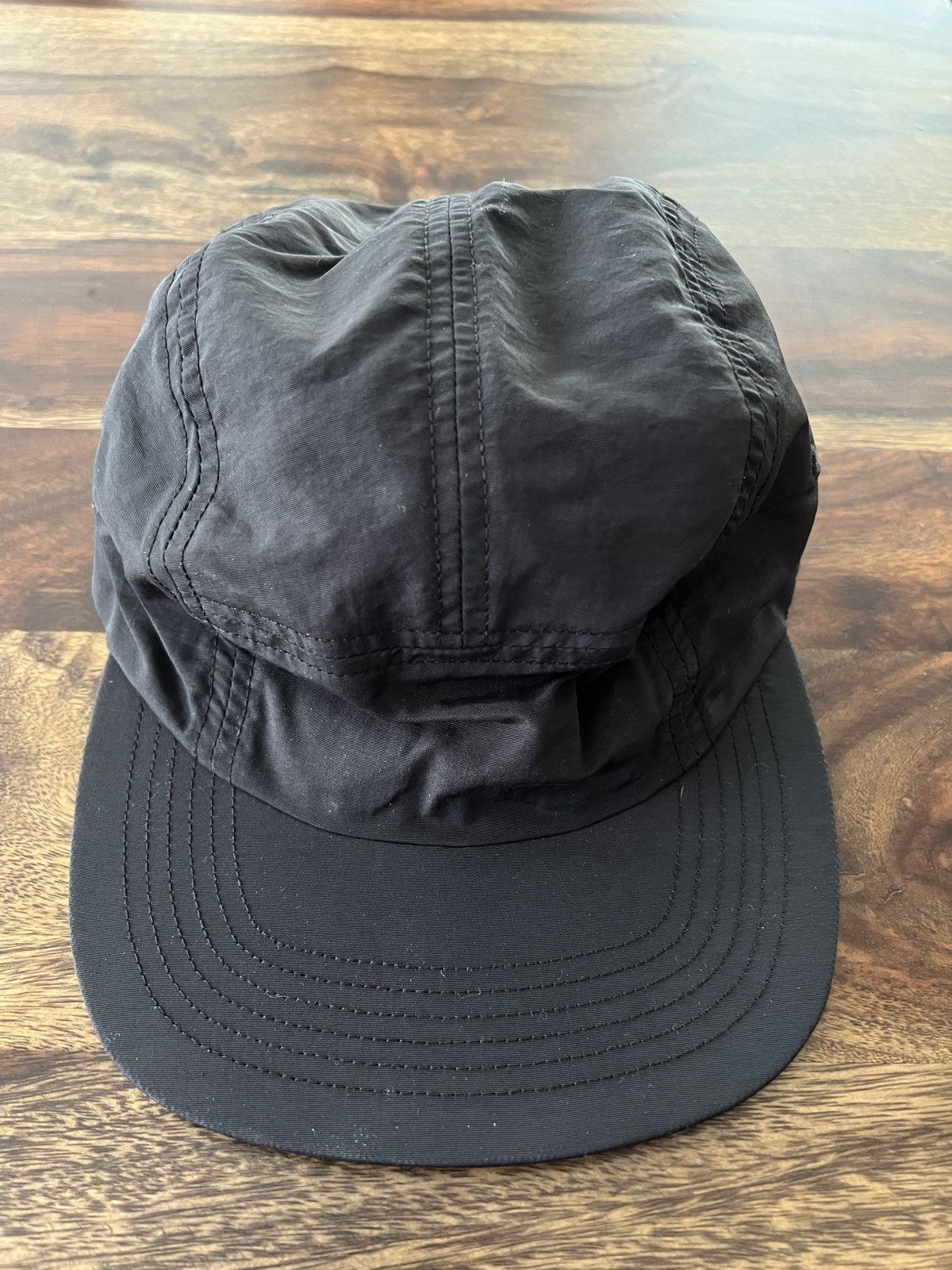 jjjjound 5 Panel Camper Cap Black - キャップ