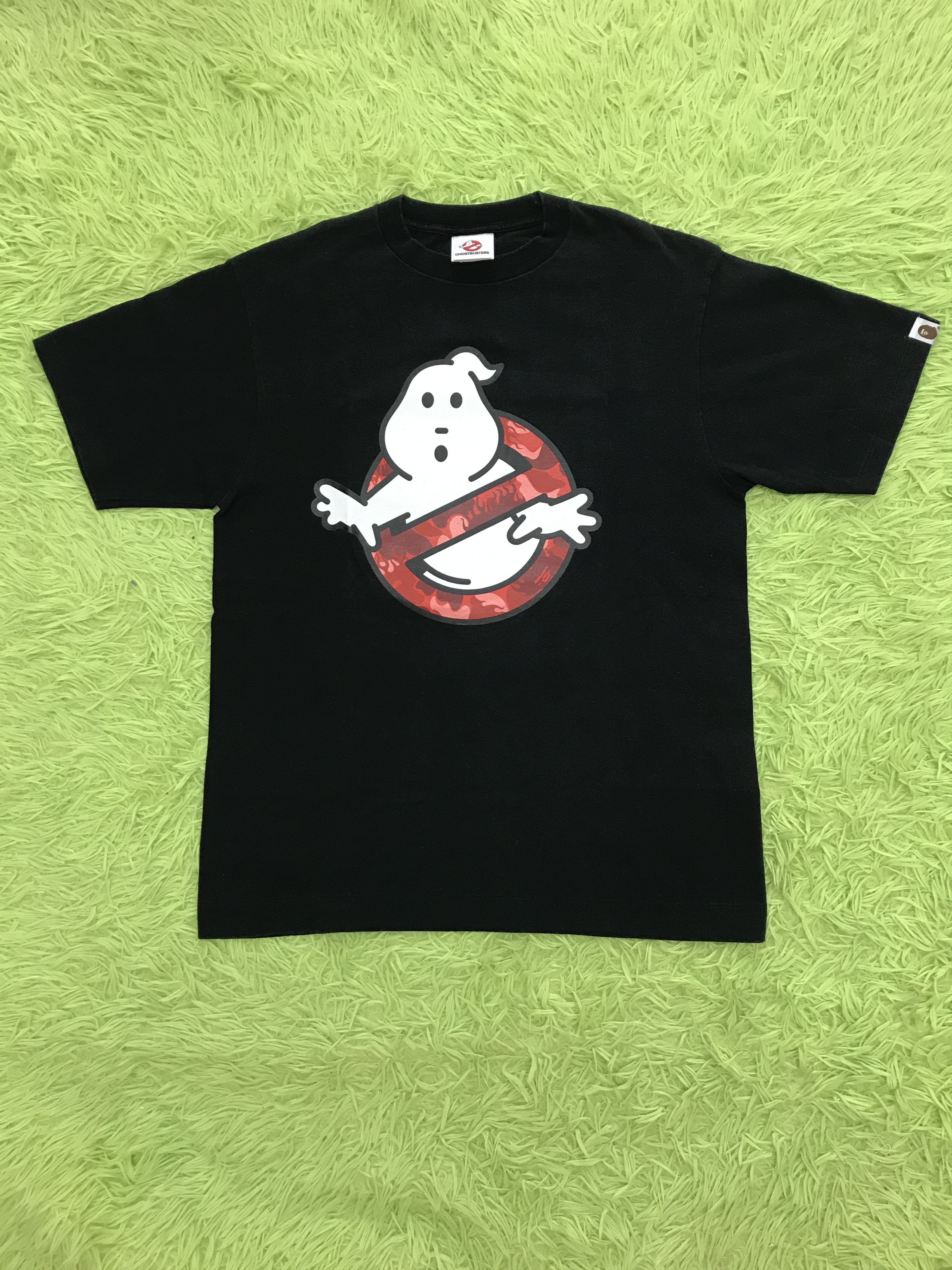 09' Bape X Ghostbusters Ragtan Tee Condition: 10/10 New W
