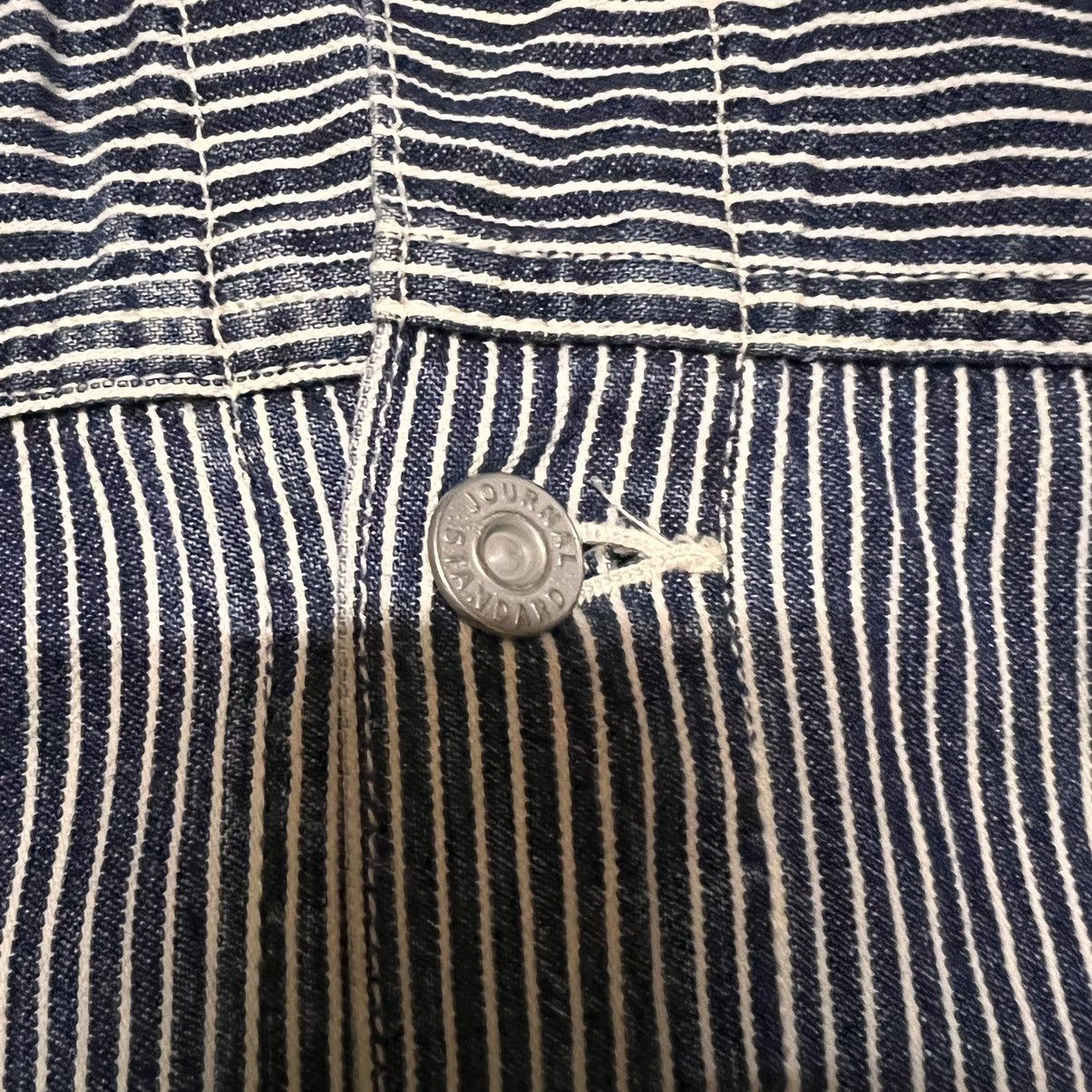 Journal Standard Journal Standard Workwear Hickory Denim Jacket Distressed Size US M / EU 48-50 / 2 - 8 Thumbnail