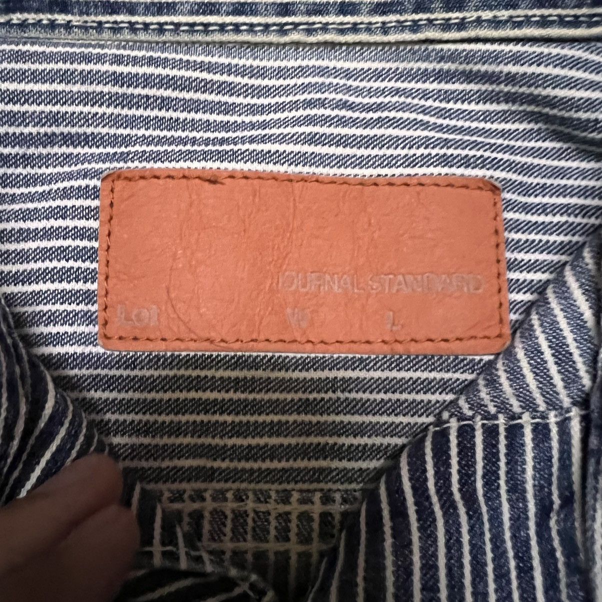 Journal Standard Journal Standard Workwear Hickory Denim Jacket Distressed Size US M / EU 48-50 / 2 - 7 Thumbnail