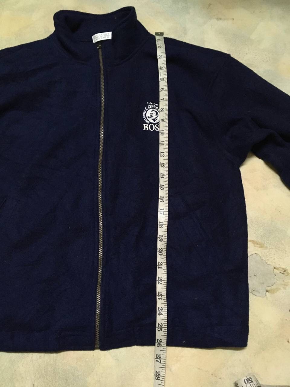 Japanese Brand Vintage Suntory Coffee Boss Fleece Sweater Jacket Size US M / EU 48-50 / 2 - 8 Thumbnail