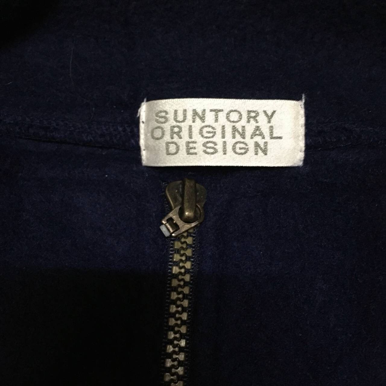 Japanese Brand Vintage Suntory Coffee Boss Fleece Sweater Jacket Size US M / EU 48-50 / 2 - 3 Thumbnail
