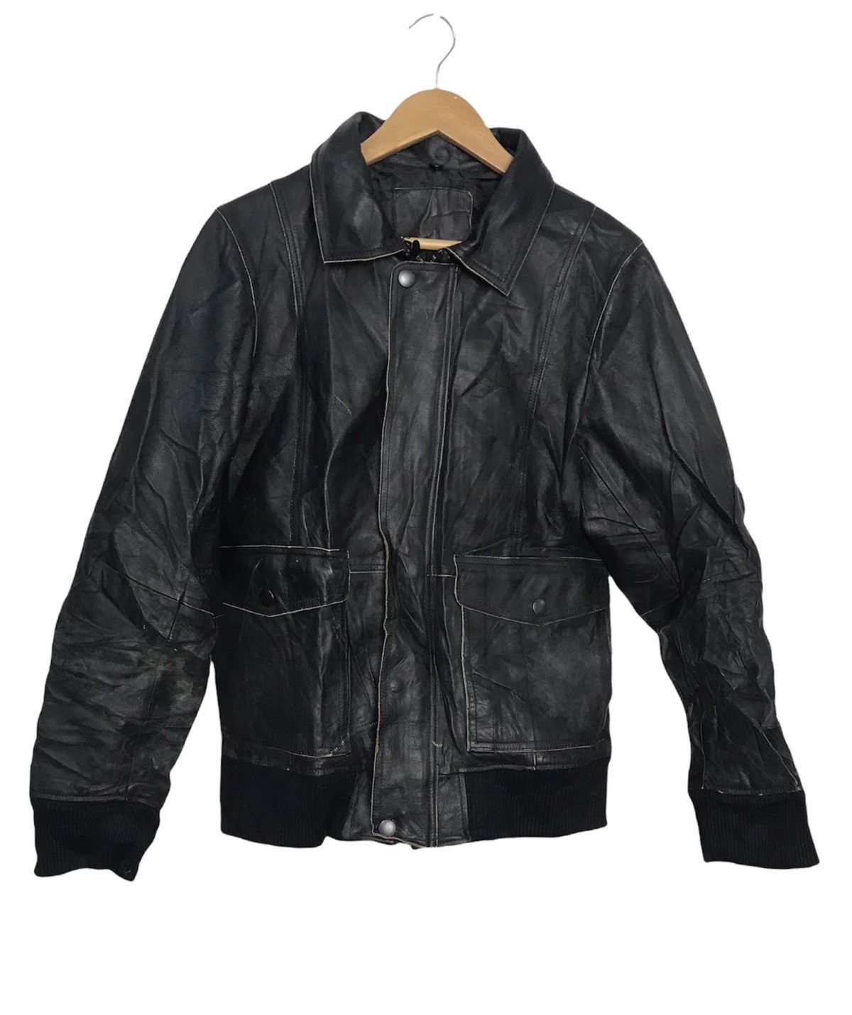 United Arrows MONKEY TIME x UNITED ARROW FLIGHT LEATHER JACKET