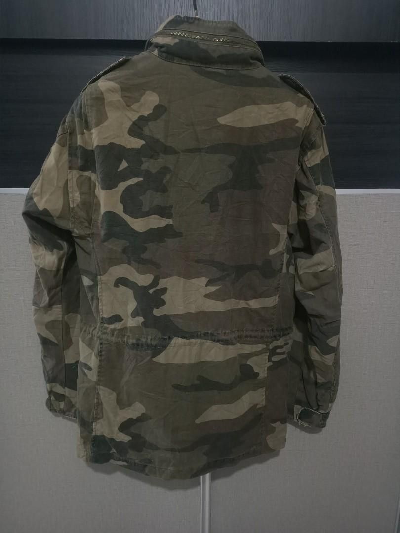 Japanese Brand × Ringspun Ringspun military fashion m65 camo jacket special edition Size US M / EU 48-50 / 2 - 4 Thumbnail