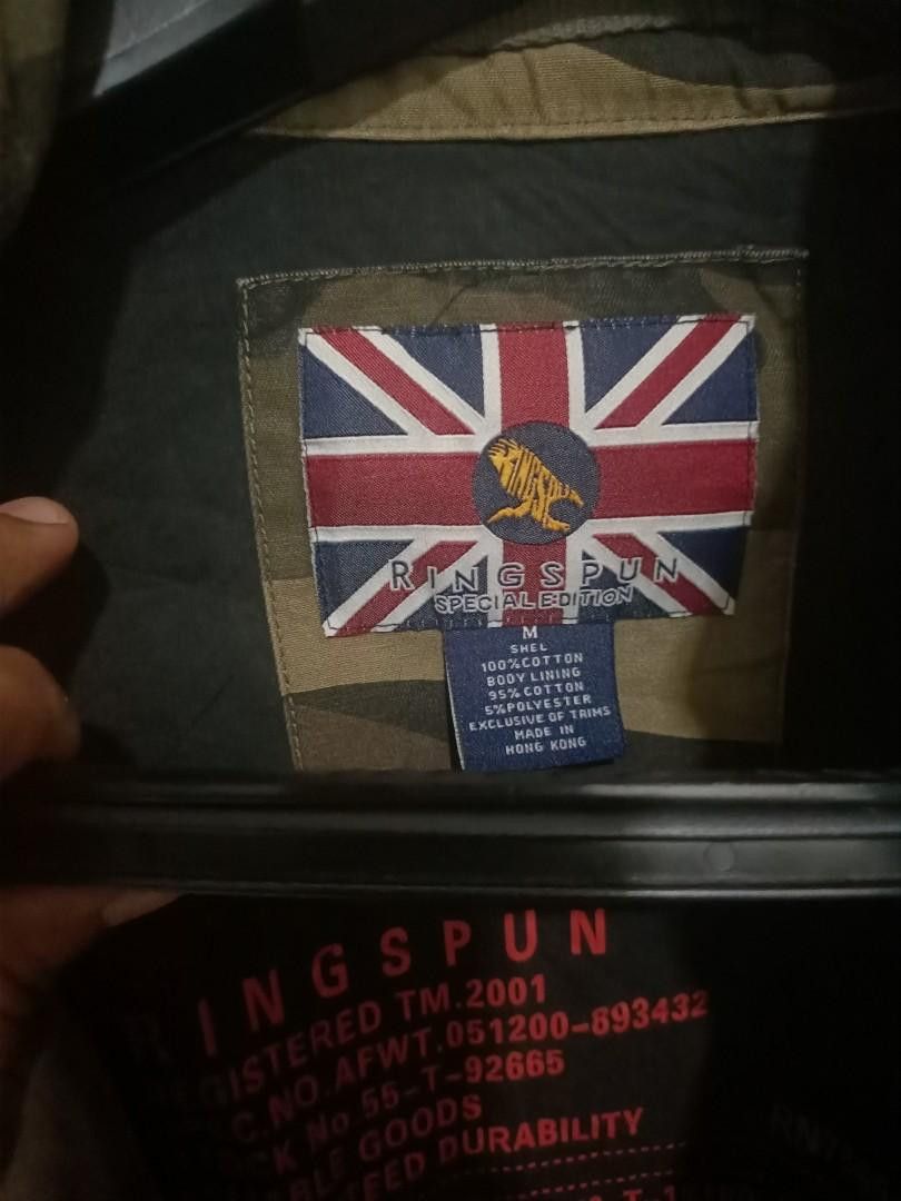Japanese Brand × Ringspun Ringspun military fashion m65 camo jacket special edition Size US M / EU 48-50 / 2 - 7 Thumbnail