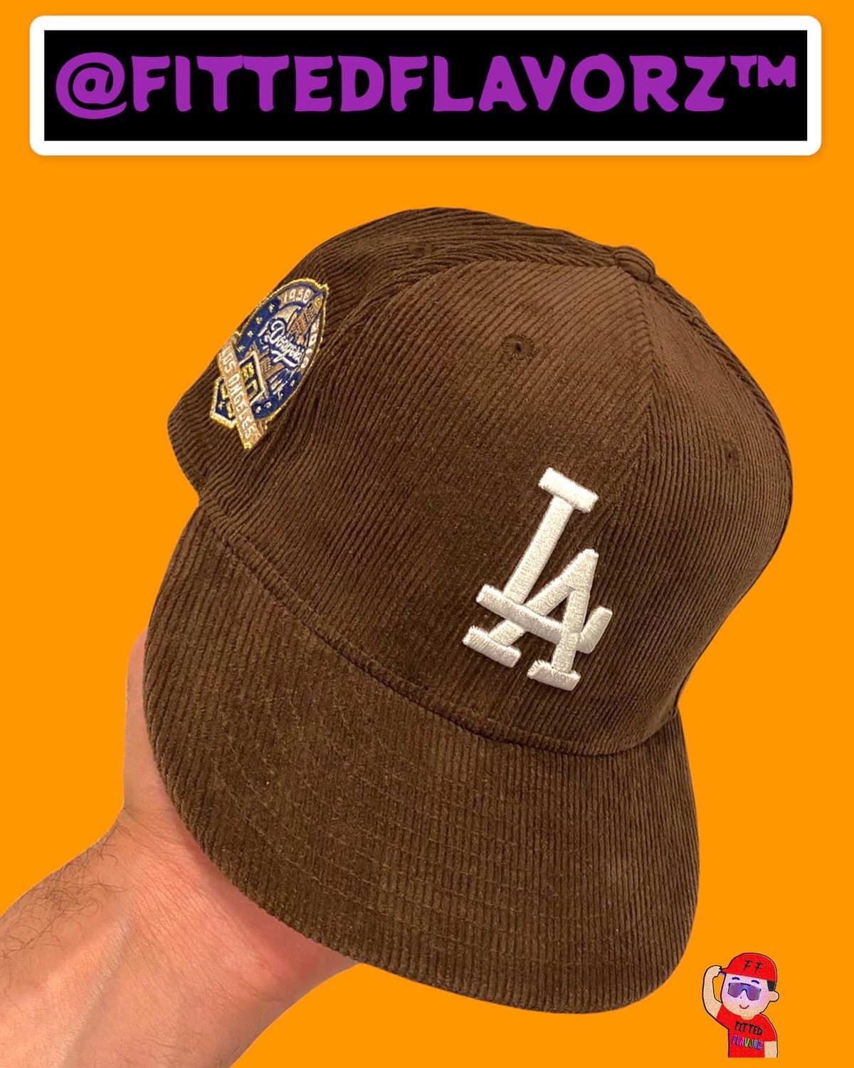 Available Now‼️ LA DODGERS CORDUROY SIDE BATTY🔥💙🔥💙 Available