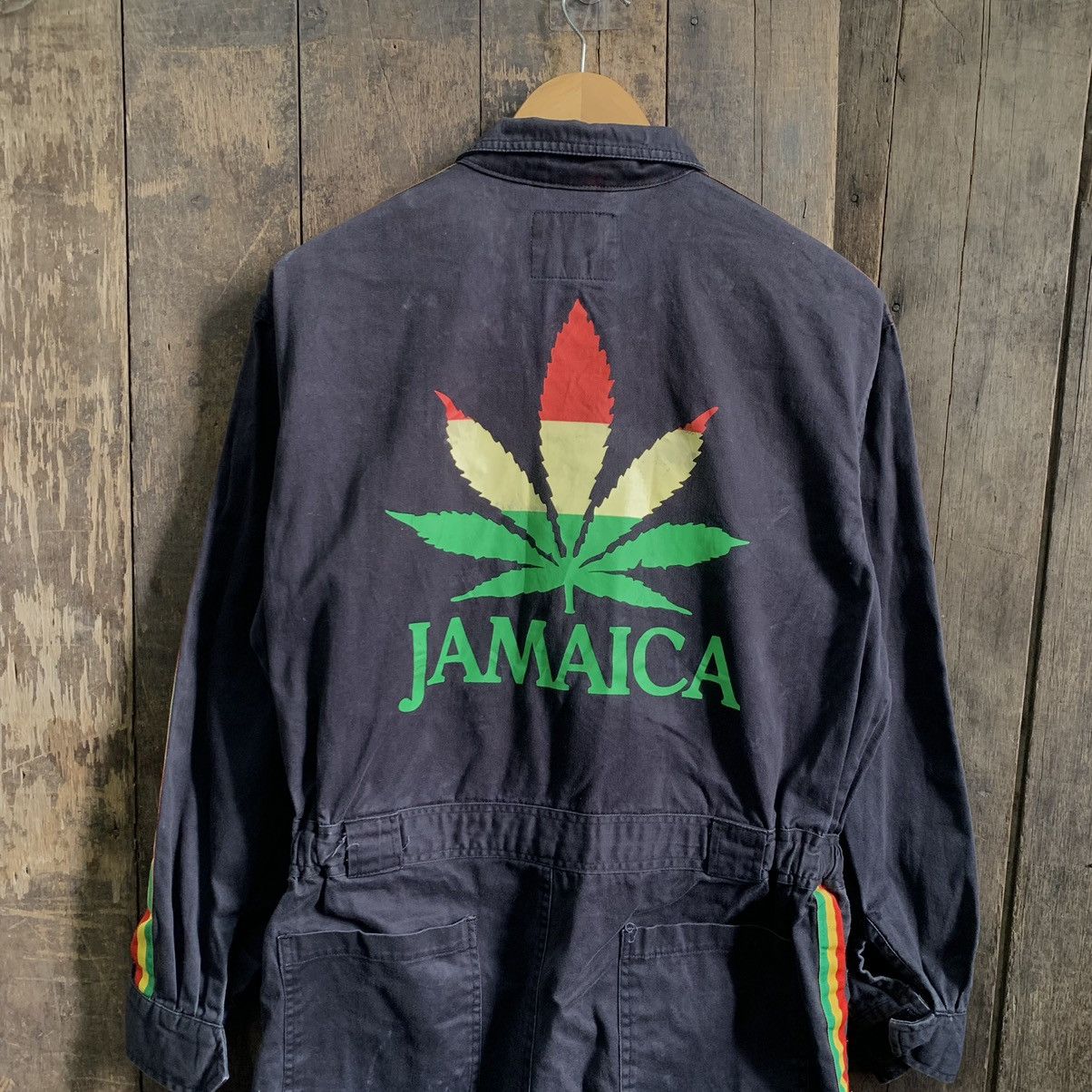 Japanese Brand Vintage Rasta Jamaica Overall Size US 34 / EU 50 - 3 Thumbnail