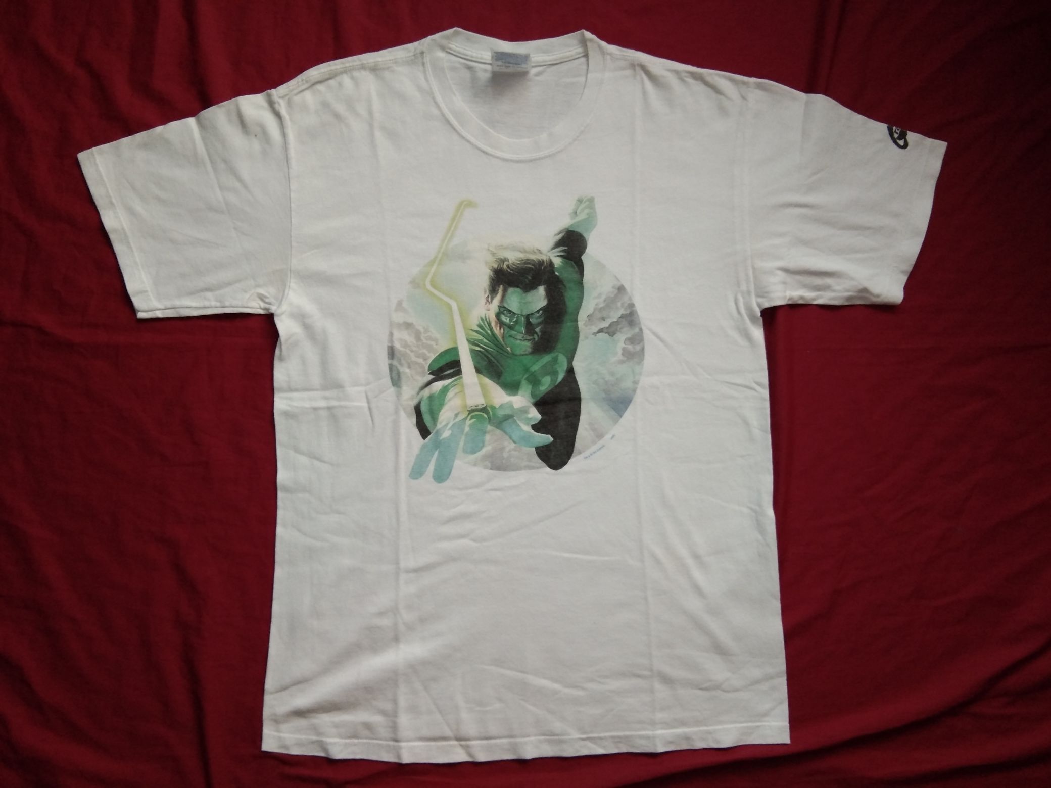 DC Comics VTG 2005 DC Comics Alex Ross Green Lantern Graphitti tshirt Size US M / EU 48-50 / 2 - 2 Thumbnail