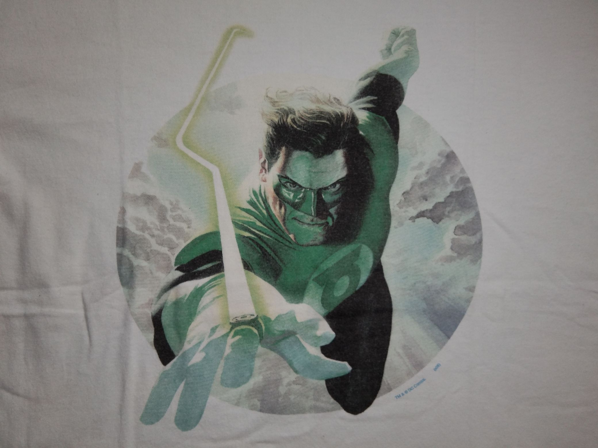 DC Comics VTG 2005 DC Comics Alex Ross Green Lantern Graphitti tshirt Size US M / EU 48-50 / 2 - 1 Thumbnail