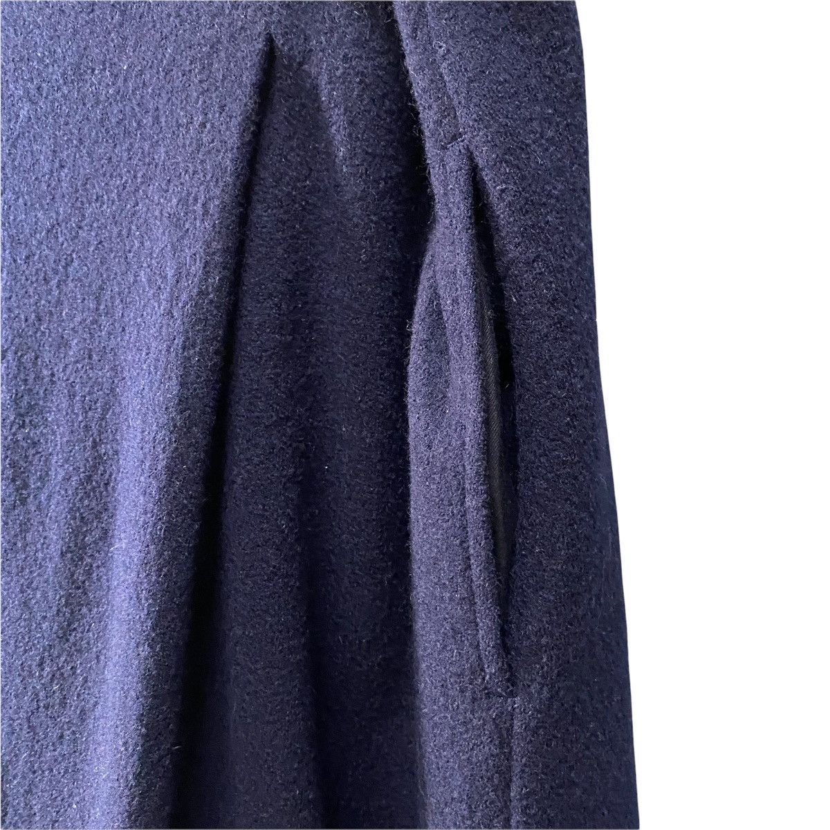 Japanese Brand Y's yohji yamamoto wool long skirt double side buckle Size 30" / US 8 / IT 44 - 11 Thumbnail