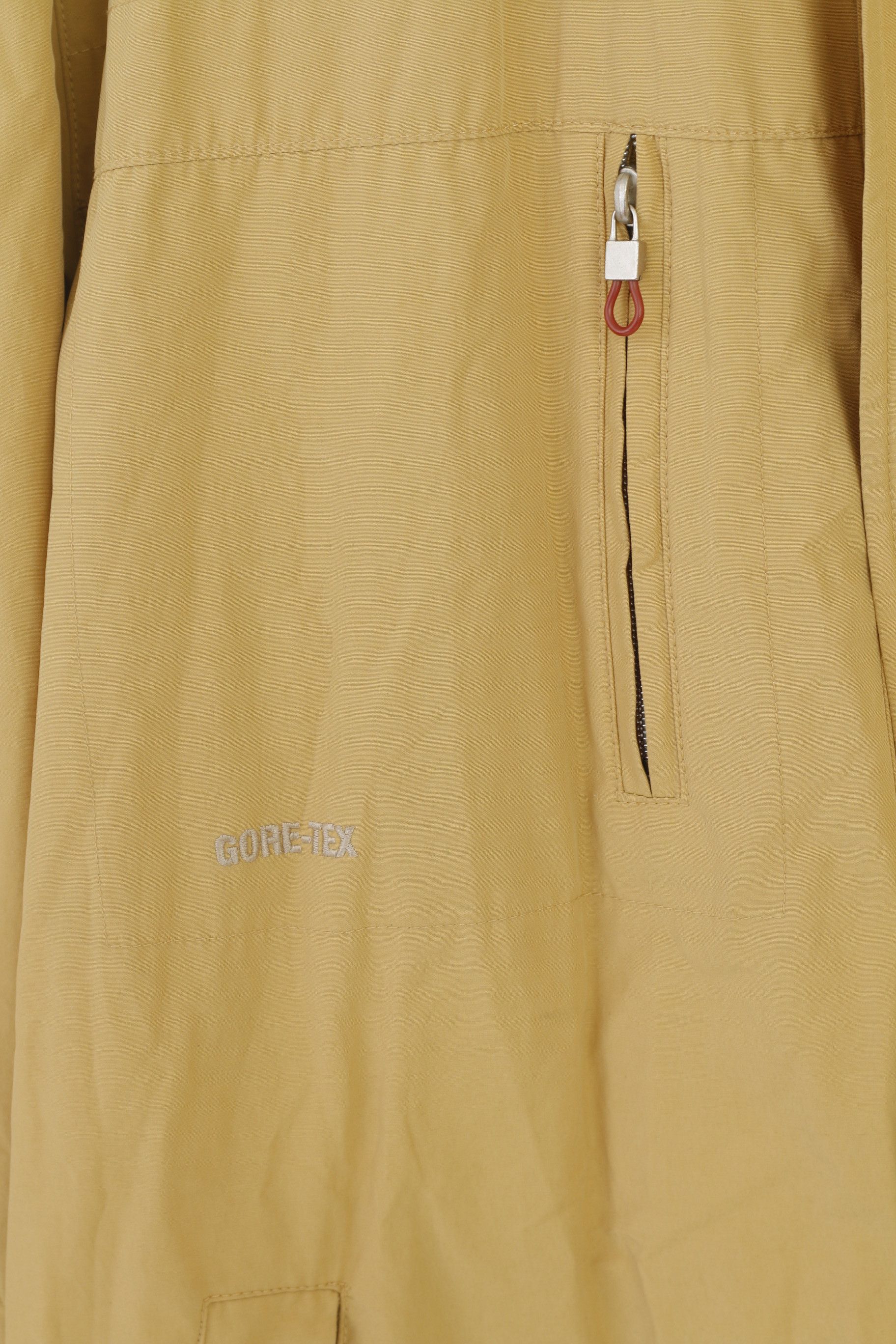 Bugatti Bugatti Gore-Tex Men 27 XL Jacket Camel Full Zipper 1630 Size US XL / EU 56 / 4 - 5 Thumbnail