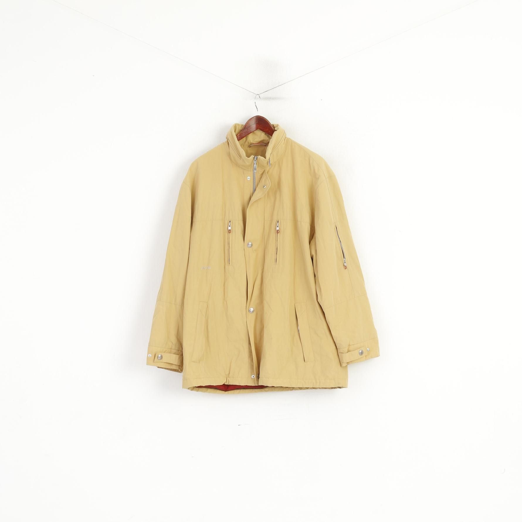 Bugatti Bugatti Gore-Tex Men 27 XL Jacket Camel Full Zipper 1630 Size US XL / EU 56 / 4 - 2 Thumbnail