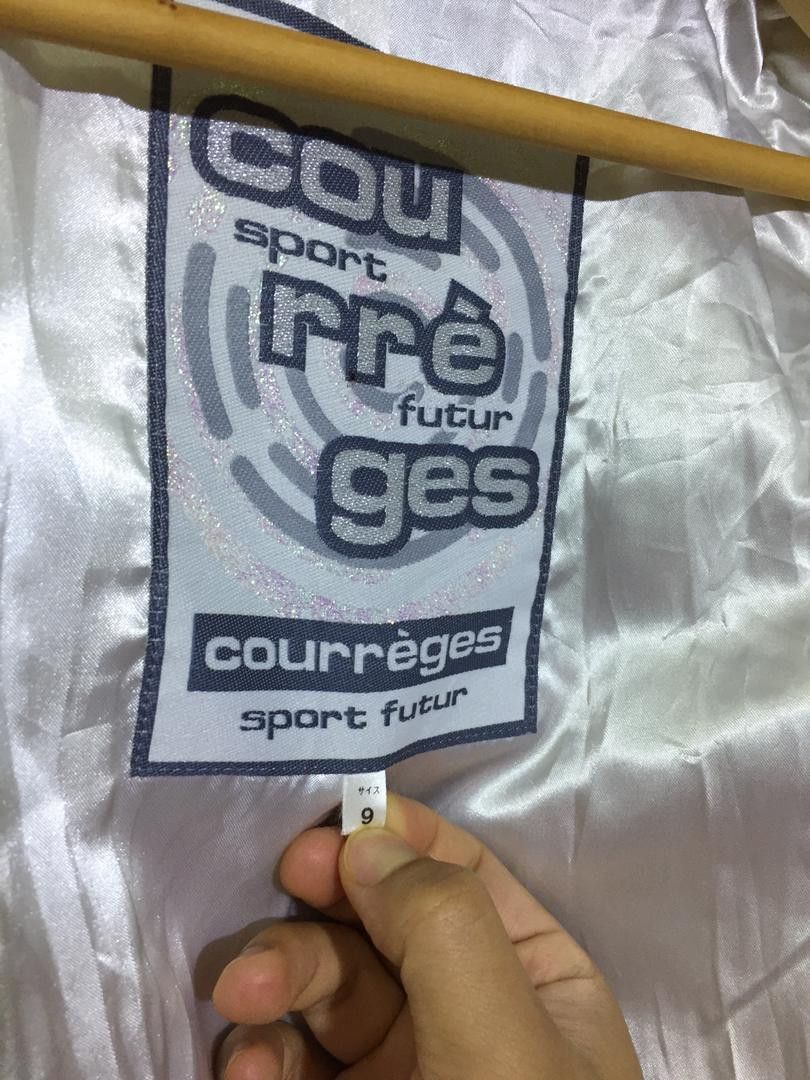 Courreges Courrèges Sport Futur Floral Puffer Jacket w/ Faux Fur Hood Size M / US 6-8 / IT 42-44 - 9 Thumbnail