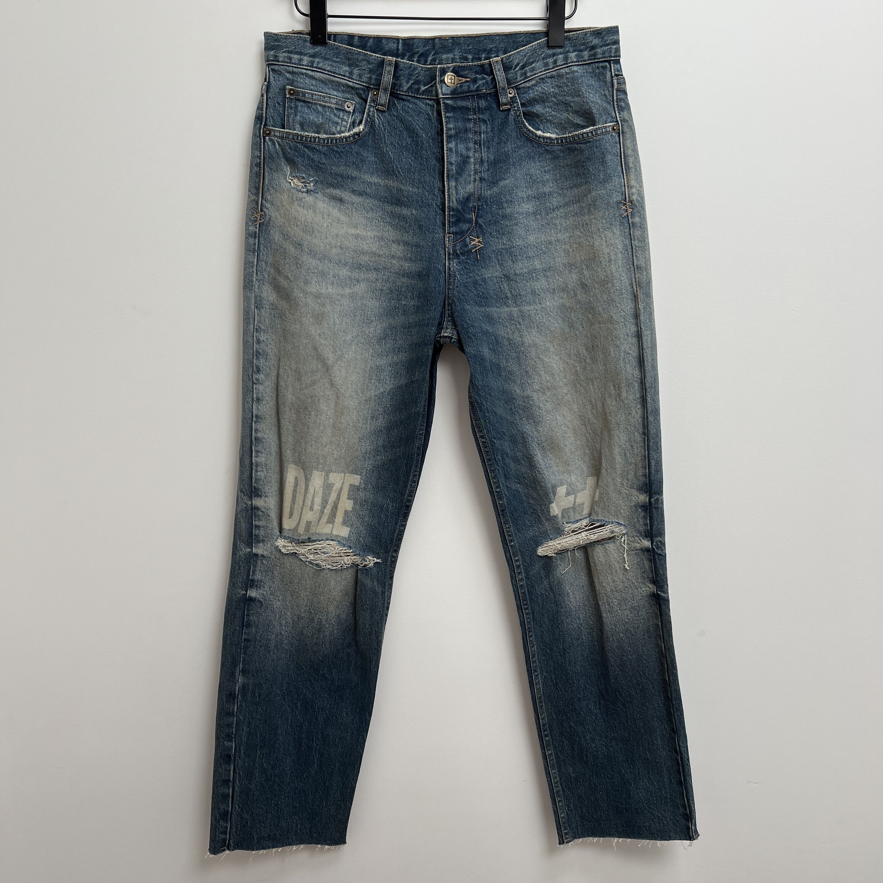 Ksubi anti k originate trashed blue Size US 32 / EU 48 - 1 Thumbnail