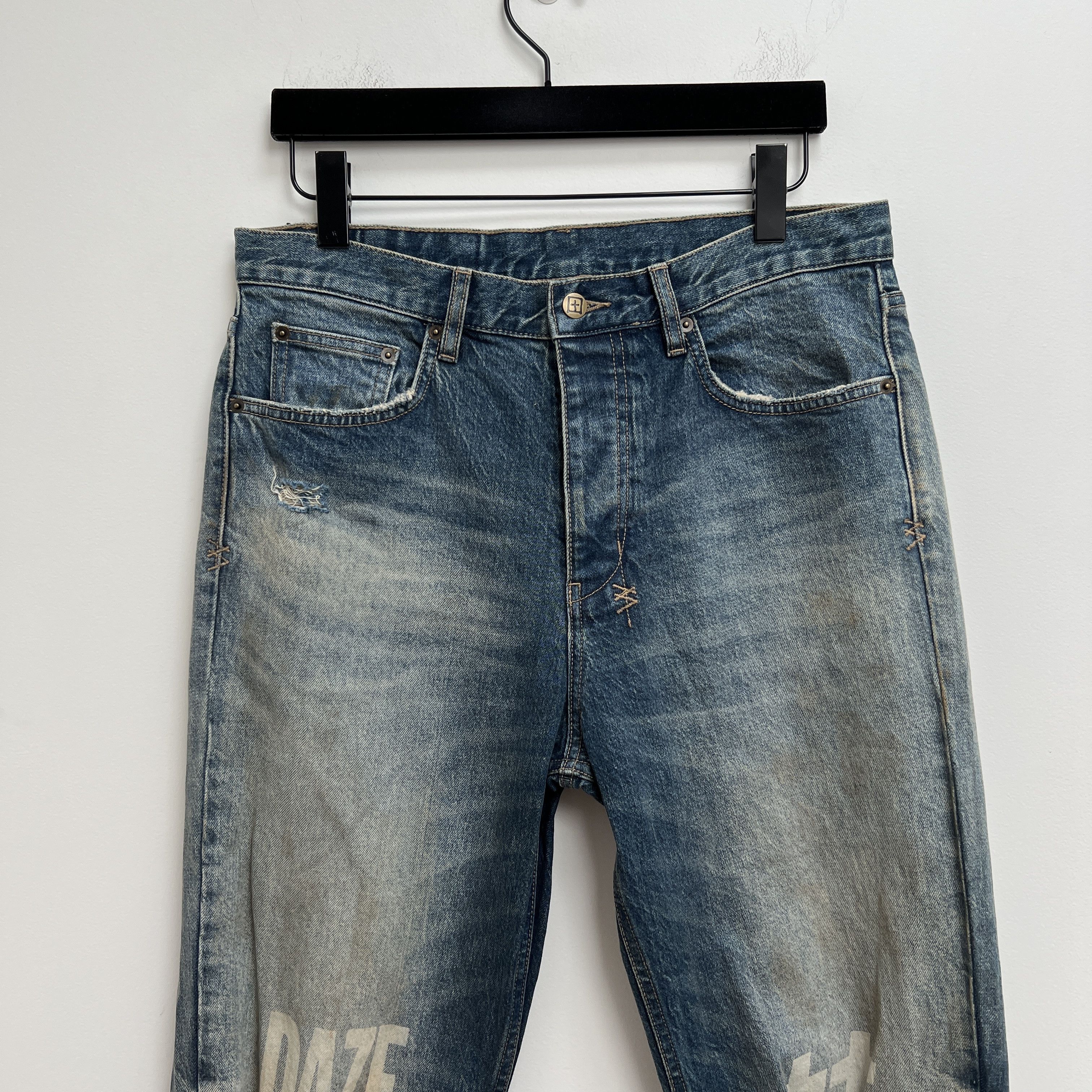 Ksubi anti k originate trashed blue Size US 32 / EU 48 - 2 Thumbnail