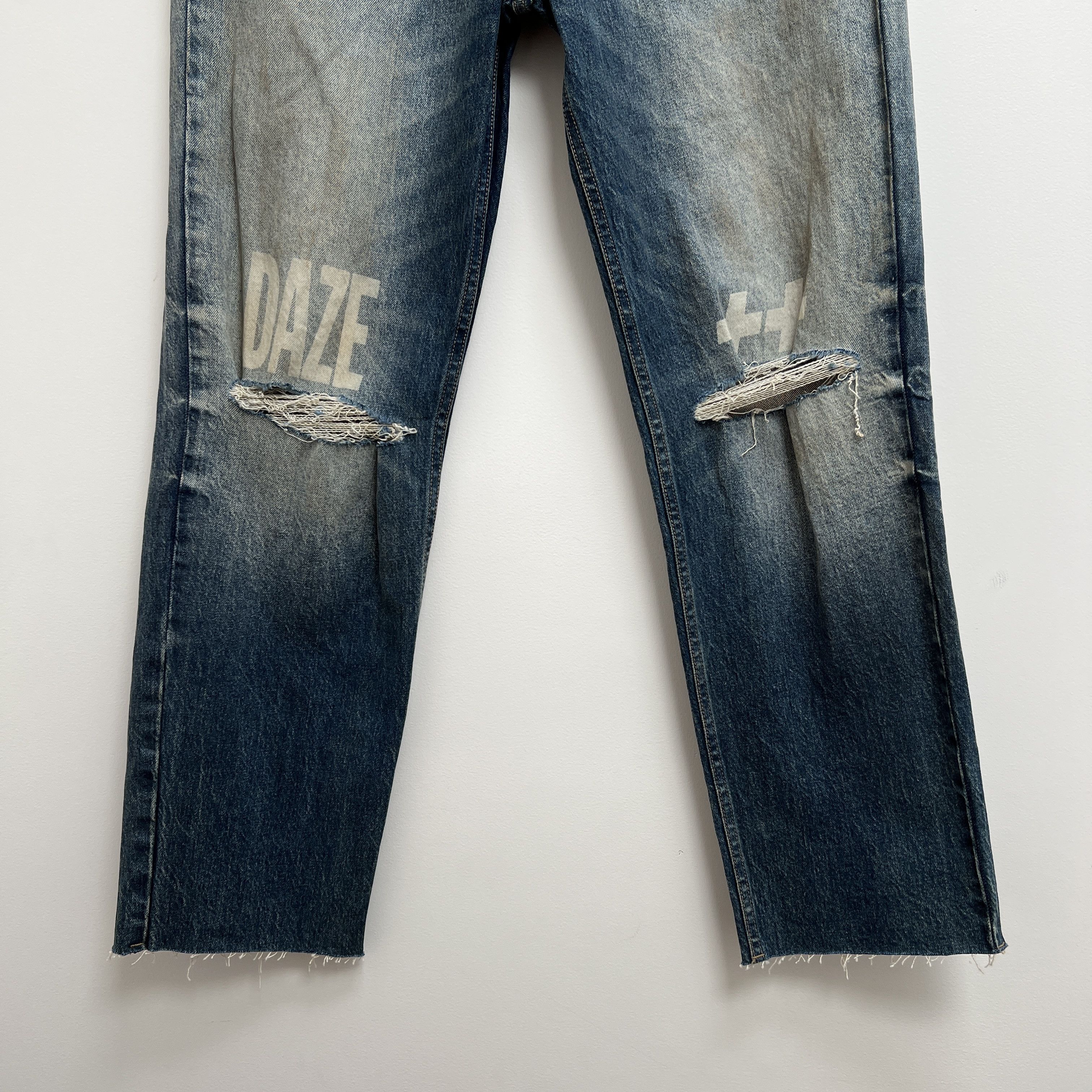 Ksubi anti k originate trashed blue Size US 32 / EU 48 - 3 Thumbnail