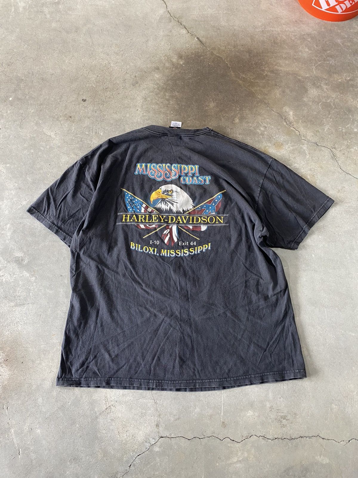 Harley Davidson Vintage Harley Davidson T-shirt Size US XXL / EU 58 / 5 - 2 Thumbnail