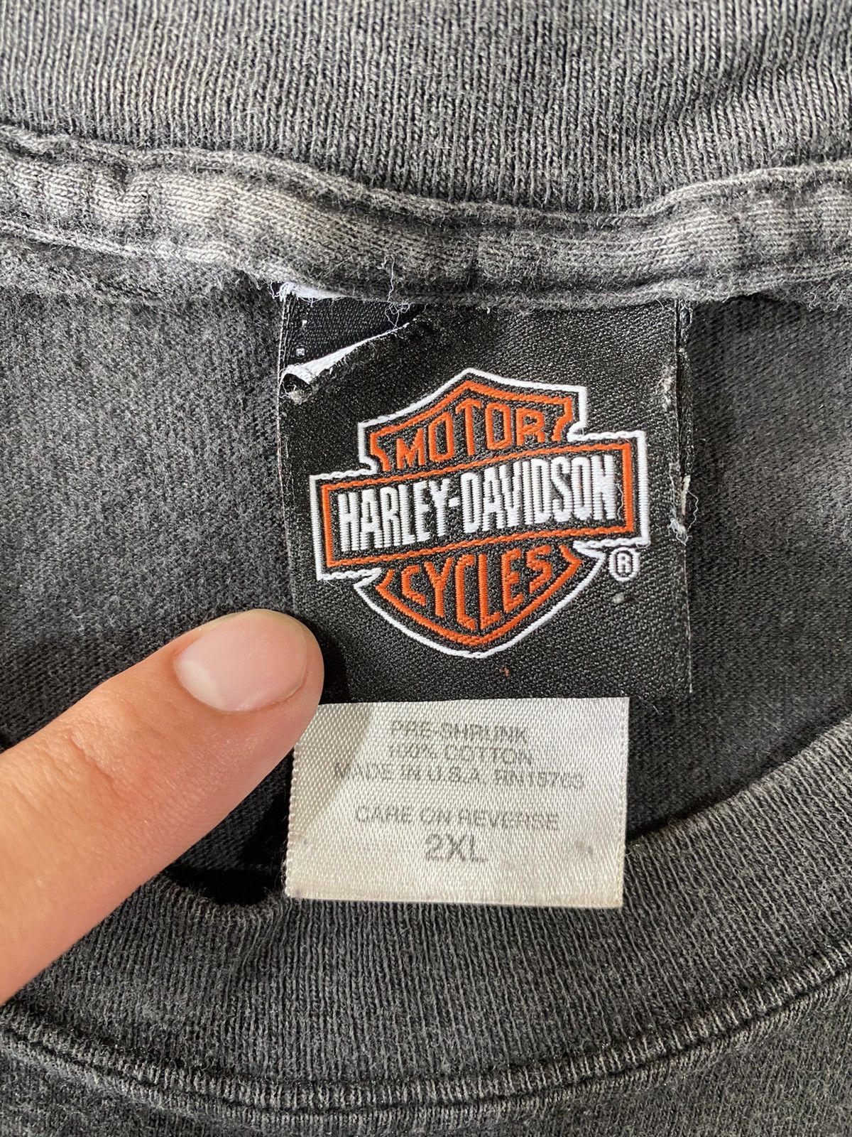 Harley Davidson Vintage Harley Davidson T-shirt Size US XXL / EU 58 / 5 - 3 Thumbnail