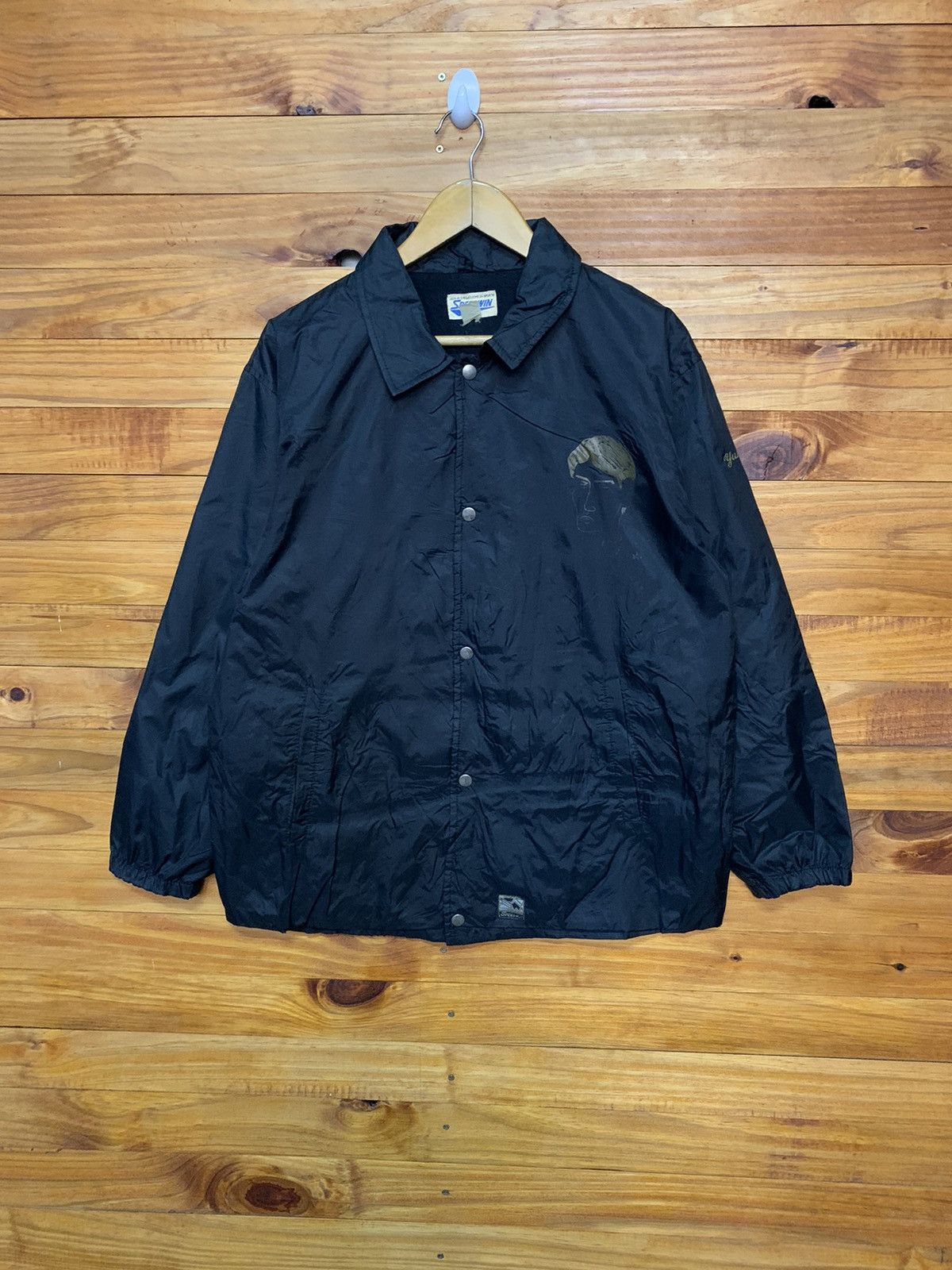 Vintage Vintage Speedwin Musical Eami Nylon Coach Jacket Size US M / EU 48-50 / 2 - 2 Thumbnail