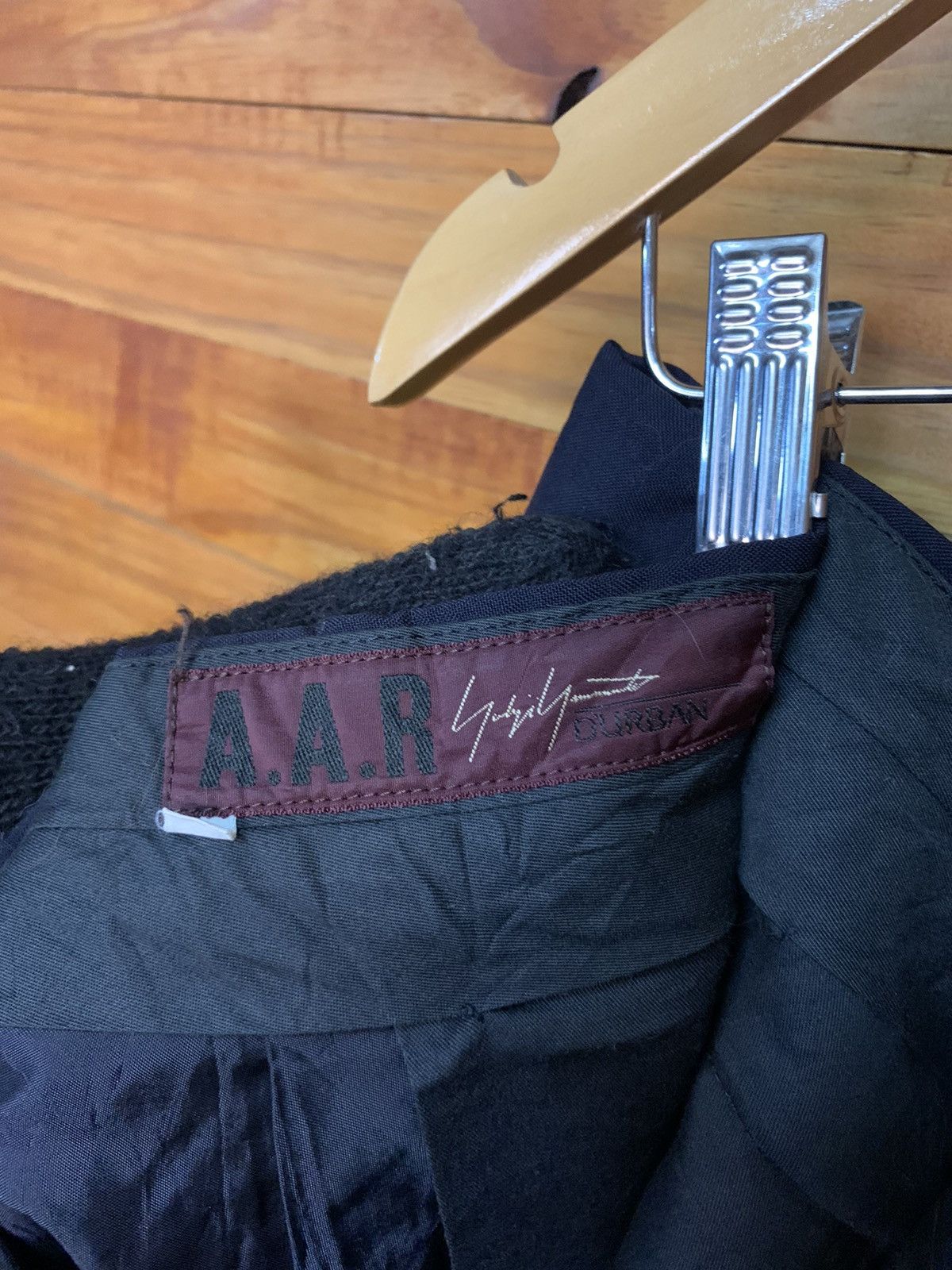 Yohji Yamamoto Vintage AAR YOHJI YAMAMOTO WOOL TROUSER Size US 31 - 5 Thumbnail