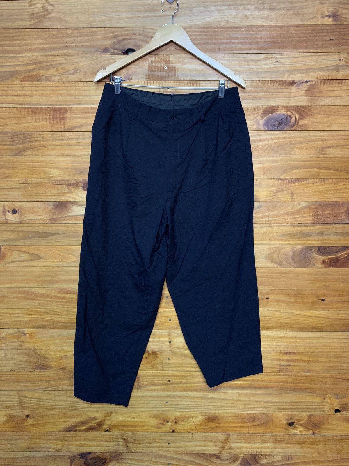 Yohji Yamamoto Vintage AAR YOHJI YAMAMOTO WOOL TROUSER Size US 31 - 1 Thumbnail