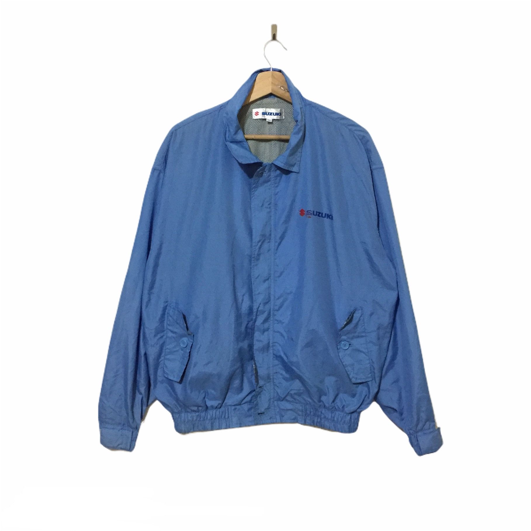 Japanese Brand Vintage 90’s Suzuki Alto Light Jacket Distressed Size LL Size US L / EU 52-54 / 3 - 1 Thumbnail