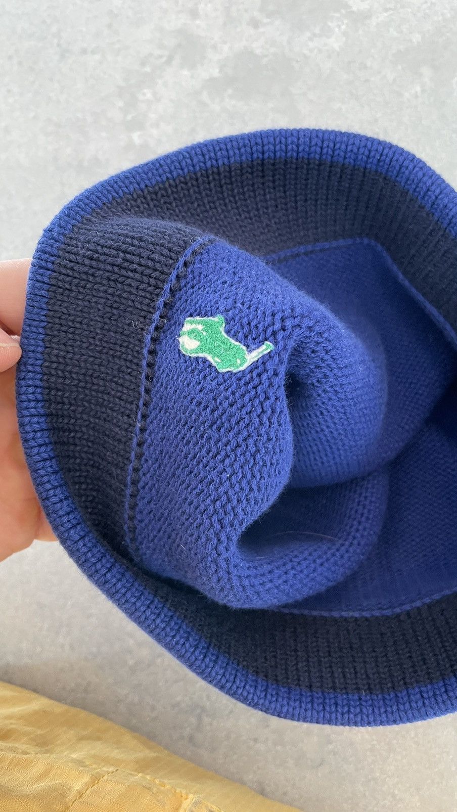 Polo Ralph Lauren vintage 90s polo beanie Size ONE SIZE - 2 Thumbnail