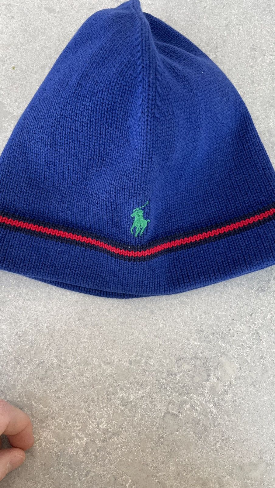 Polo Ralph Lauren vintage 90s polo beanie Size ONE SIZE - 1 Thumbnail