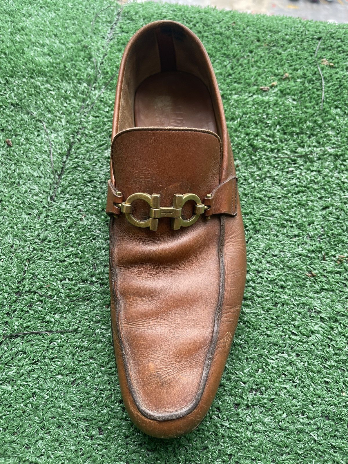 Salvatore Ferragamo Ferragamo Leather Shoe Size US 9 / EU 42 - 3 Thumbnail