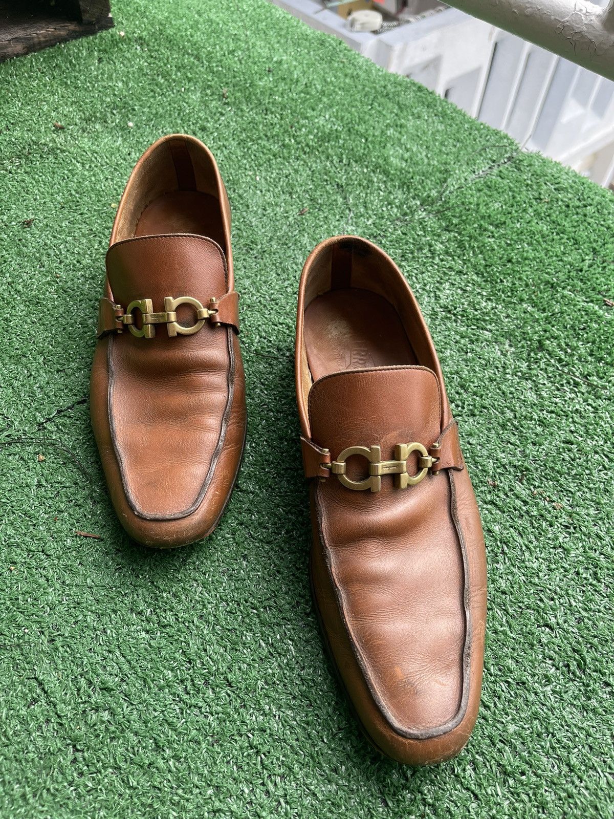 Salvatore Ferragamo Ferragamo Leather Shoe Size US 9 / EU 42 - 1 Preview