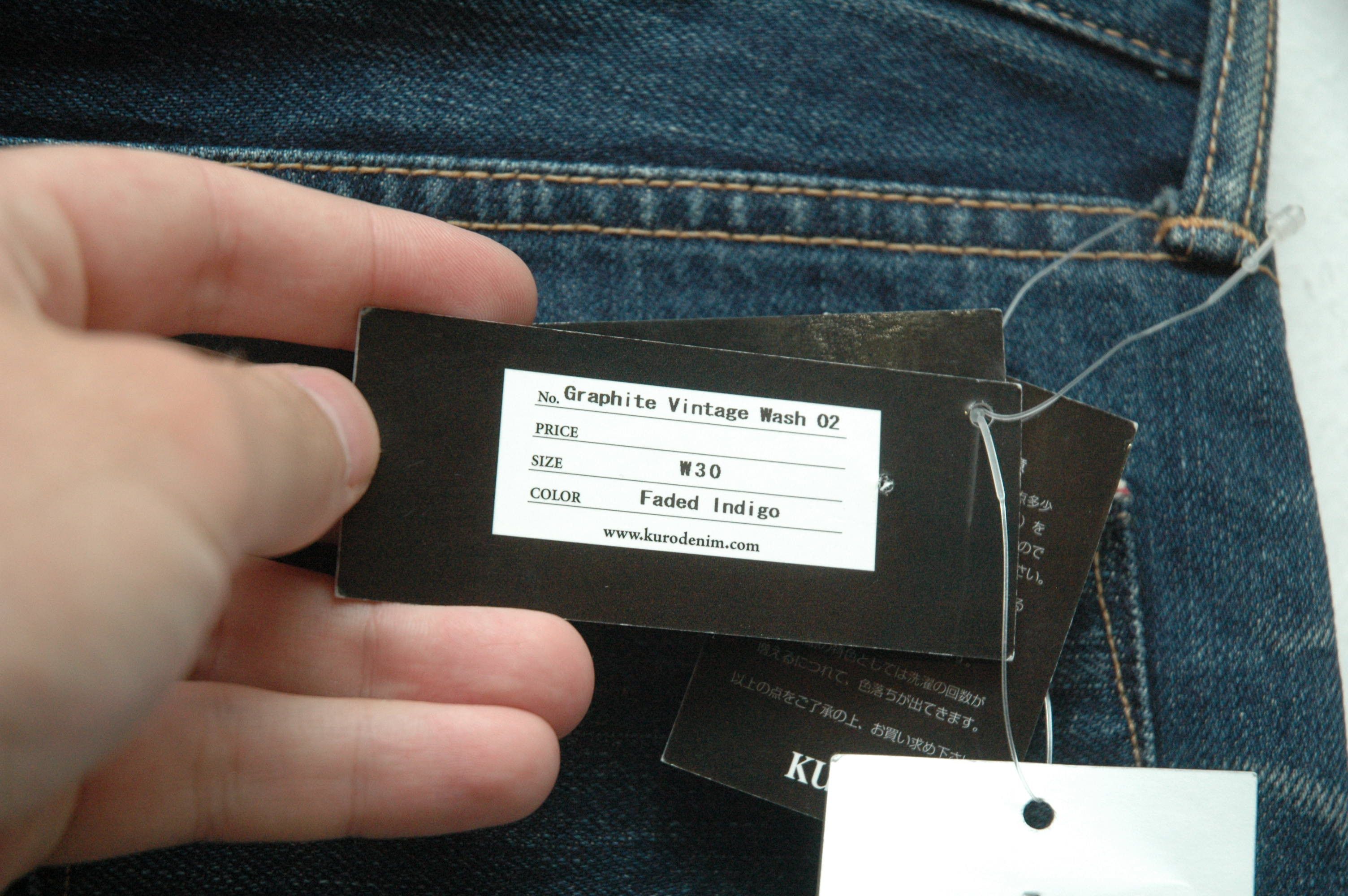 KURO NWT Kuro Japan Selvedge Denim Size US 30 / EU 46 - 5 Thumbnail