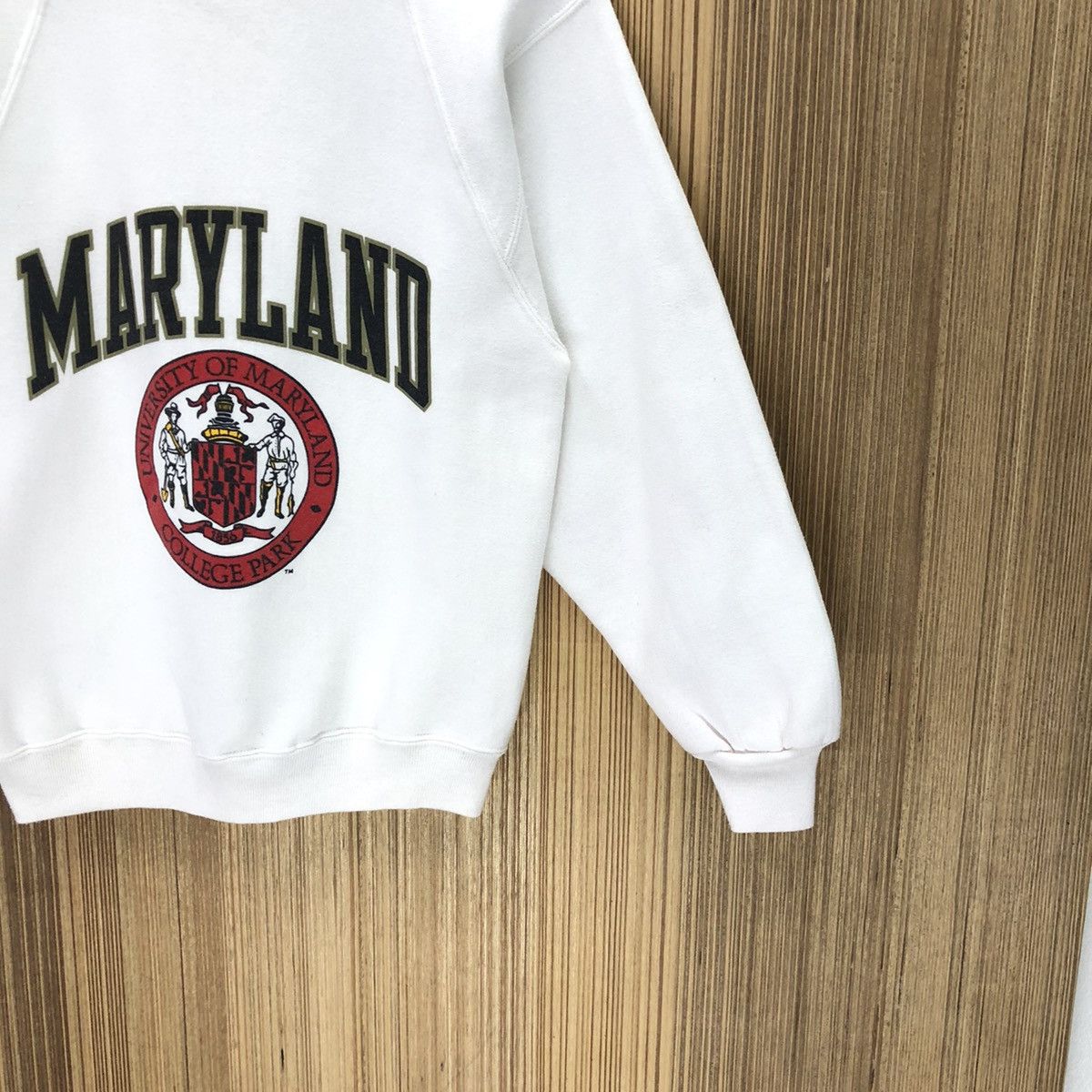 Other Vintage!!! University Of Maryland NCAA Big Logo Sweatshirt Size US S / EU 44-46 / 1 - 2 Thumbnail