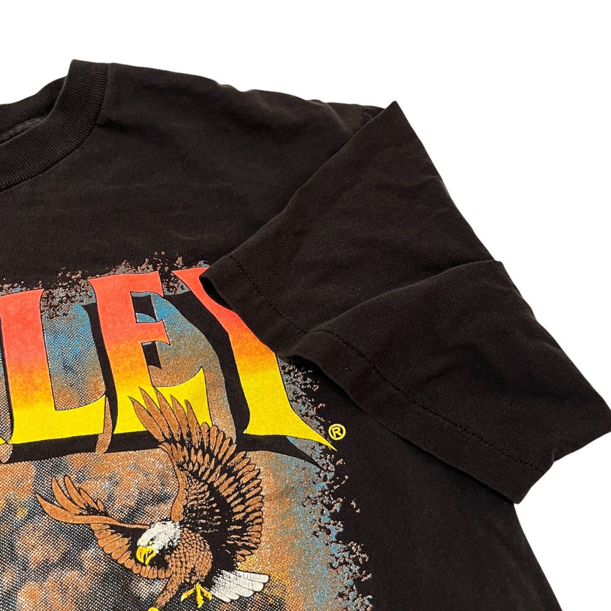 Harley Davidson × Vintage 90s Harley Davidson Indestructible Tee Size US L / EU 52-54 / 3 - 3 Thumbnail