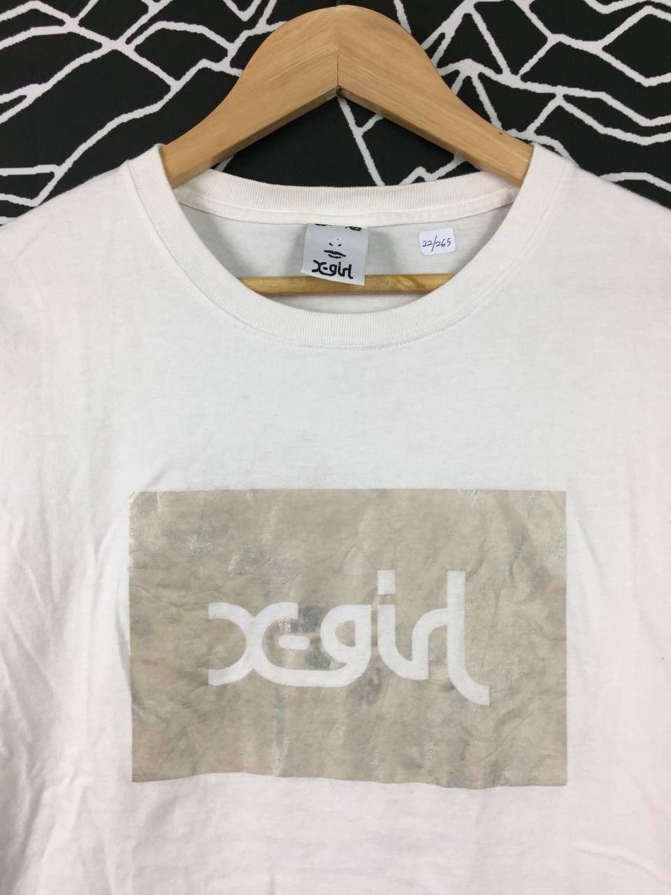 Japanese Brand XGIRL Japan Box Logo Streetwear Japanese Branded Tee Size US L / EU 52-54 / 3 - 3 Thumbnail