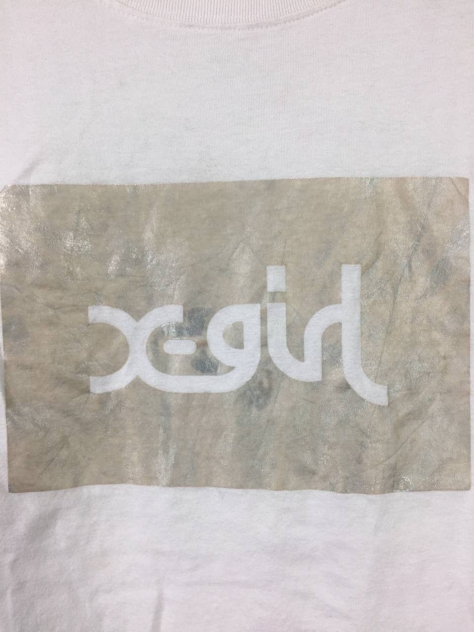 Japanese Brand XGIRL Japan Box Logo Streetwear Japanese Branded Tee Size US L / EU 52-54 / 3 - 4 Thumbnail