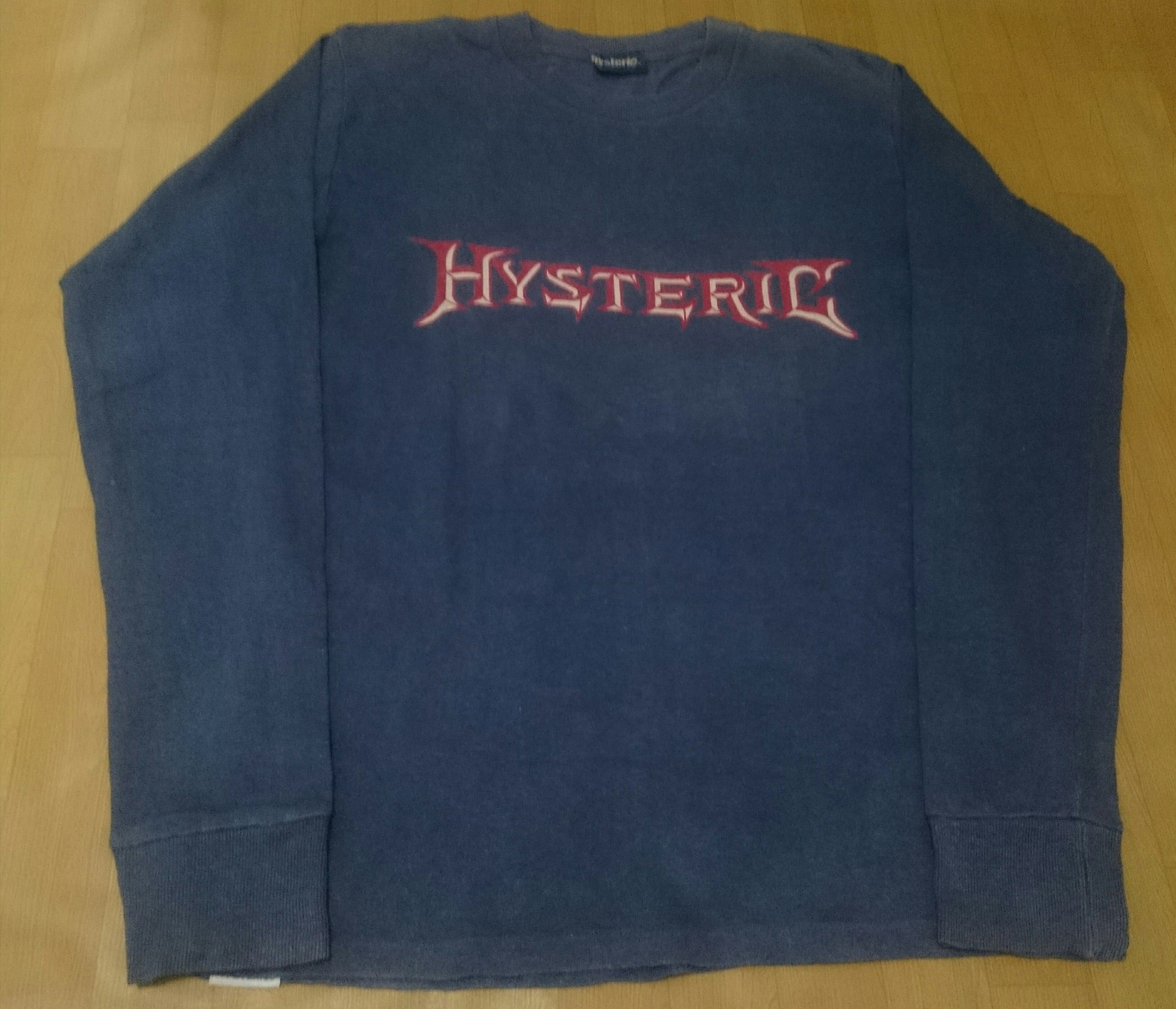 Hysteric Glamour × Vintage Hysteric Glamour Logo Long Sleeve Size US M / EU 48-50 / 2 - 1 Thumbnail