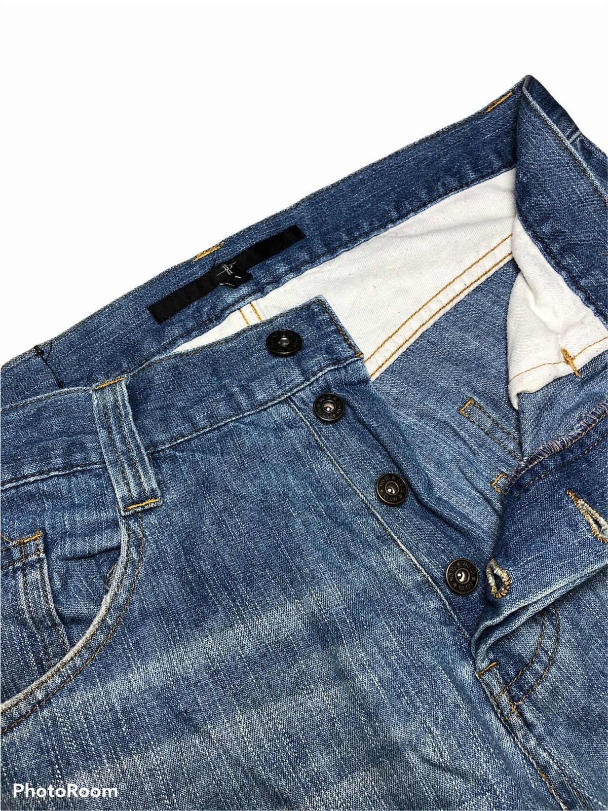 Japanese Brand × NO ID NO ID JAPANESSE PATCHES DENIM Size US 31 - 5 Thumbnail