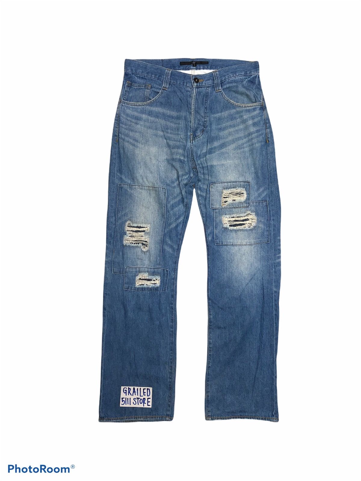 NO ID JAPANESSE PATCHES DENIM
