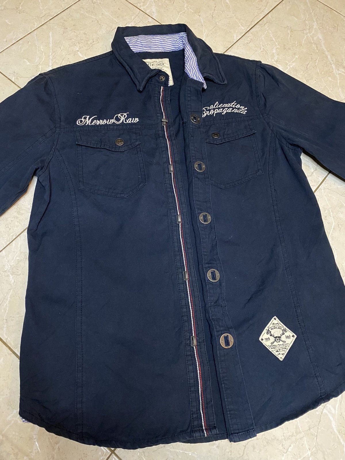 In The Attic Vintage Japanese In The Attic Cross Button Up LS Shirt Size US S / EU 44-46 / 1 - 5 Thumbnail