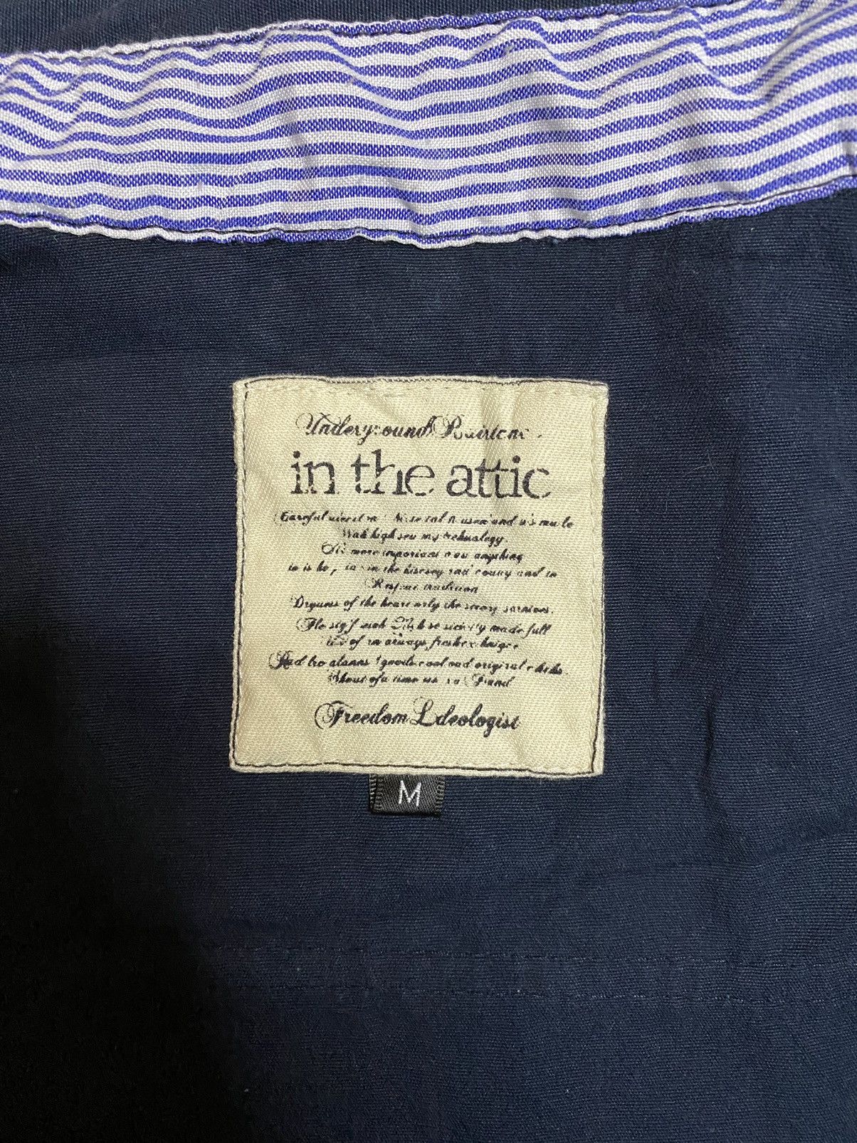 In The Attic Vintage Japanese In The Attic Cross Button Up LS Shirt Size US S / EU 44-46 / 1 - 7 Thumbnail
