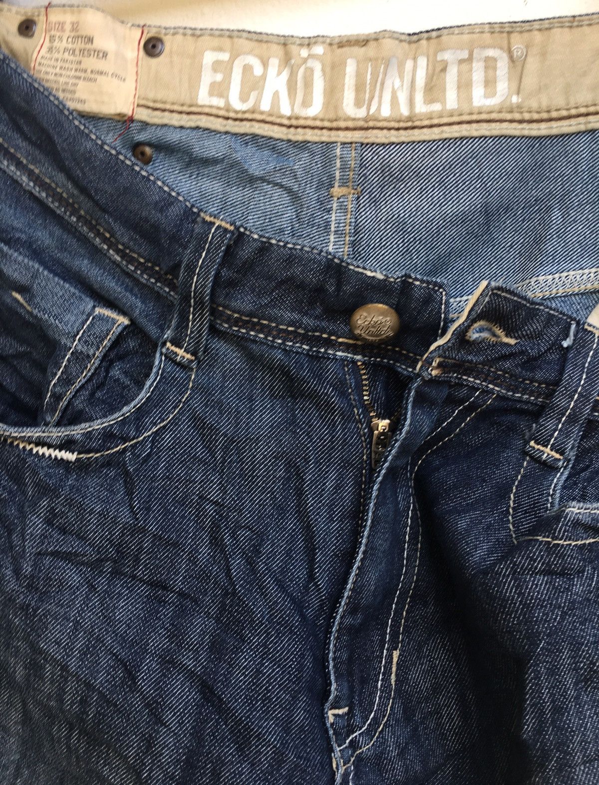 Ecko Unltd. ECKO UNLIMITED Denim Jeans Pants Size US 32 / EU 48 - 4 Thumbnail