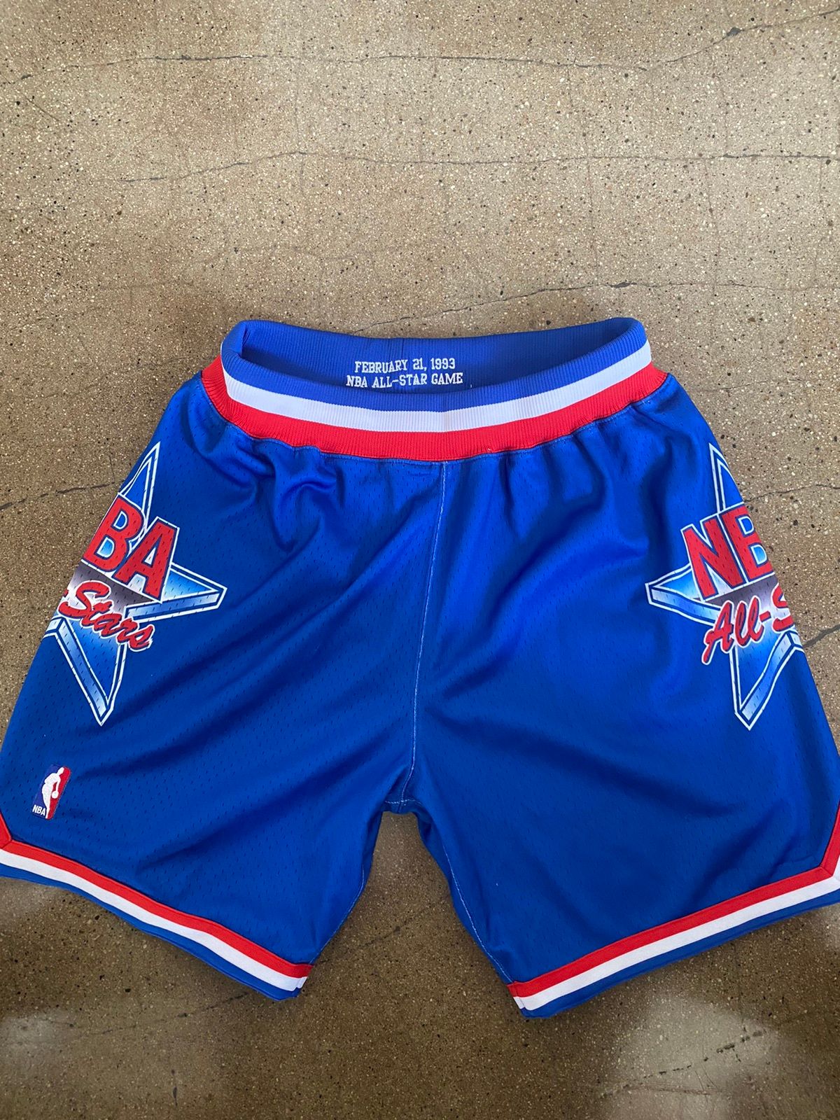 1993 nba all star shorts