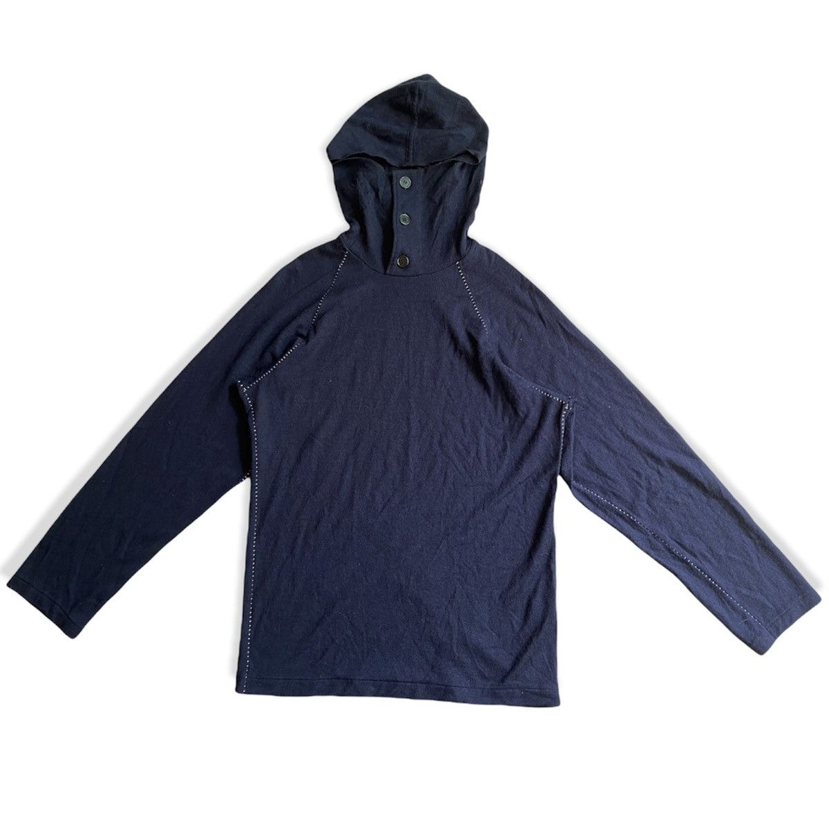 Yohji Yamamoto Y’s Wool Hoodie Size US S / EU 44-46 / 1 - 2 Thumbnail