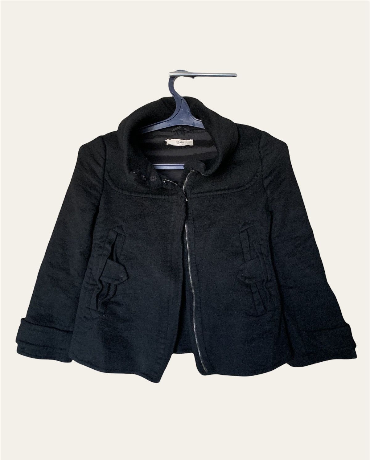 Prada Prada short wool angora coat Size XS / US 0-2 / IT 36-38 - 2 Thumbnail