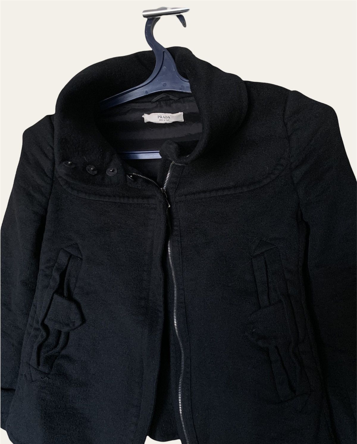 Prada Prada short wool angora coat Size XS / US 0-2 / IT 36-38 - 4 Thumbnail