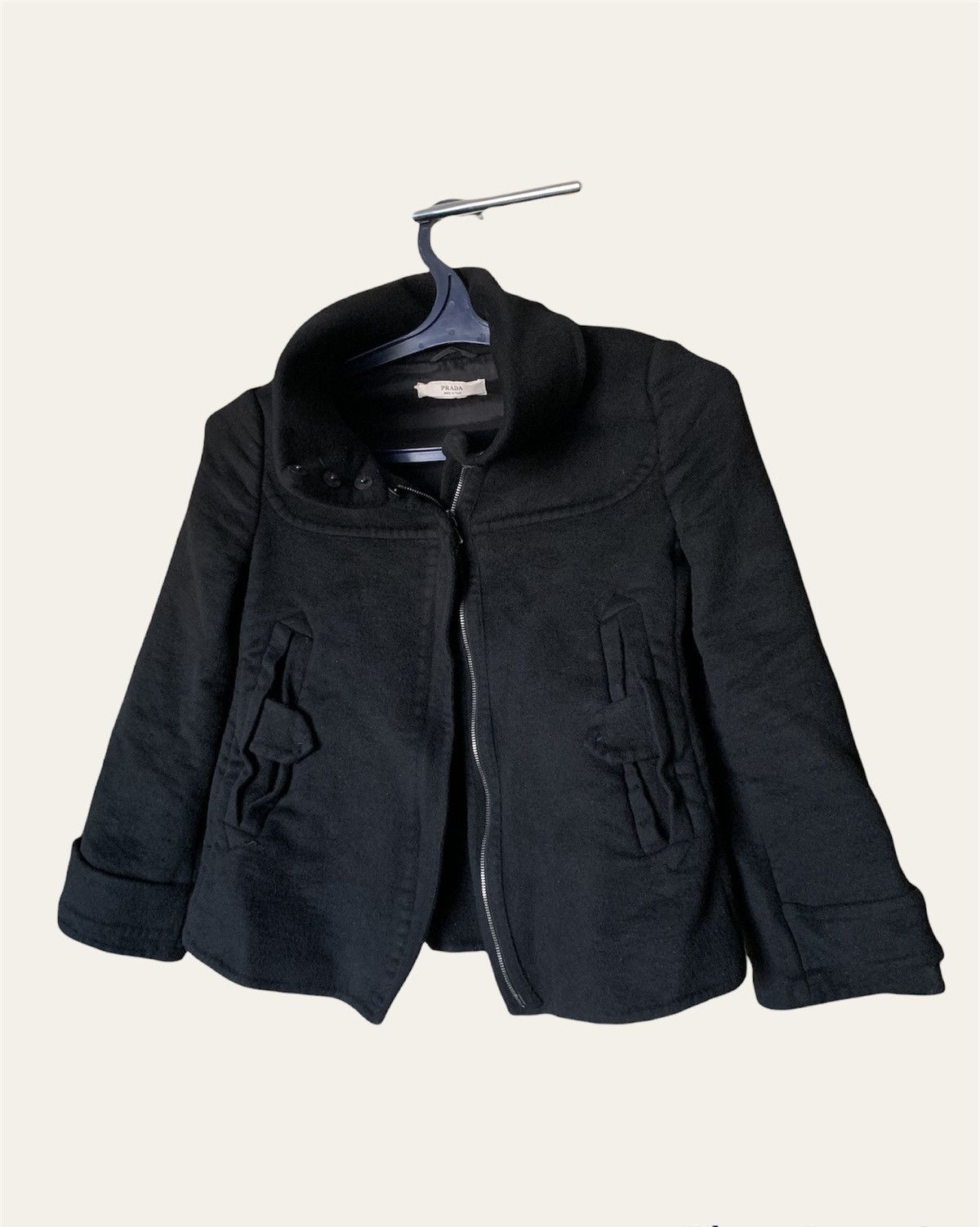 Prada Prada short wool angora coat Size XS / US 0-2 / IT 36-38 - 6 Thumbnail