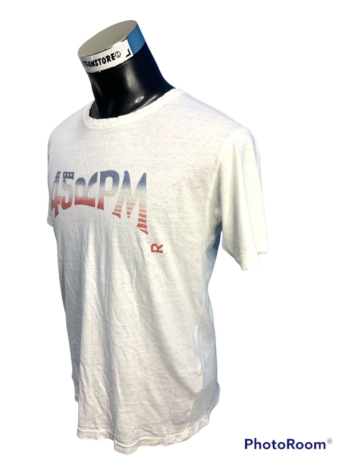 45rpm × Japanese Brand × Vintage 45RPM v neck tee seasoned tokyo style shirt Size US M / EU 48-50 / 2 - 2 Thumbnail
