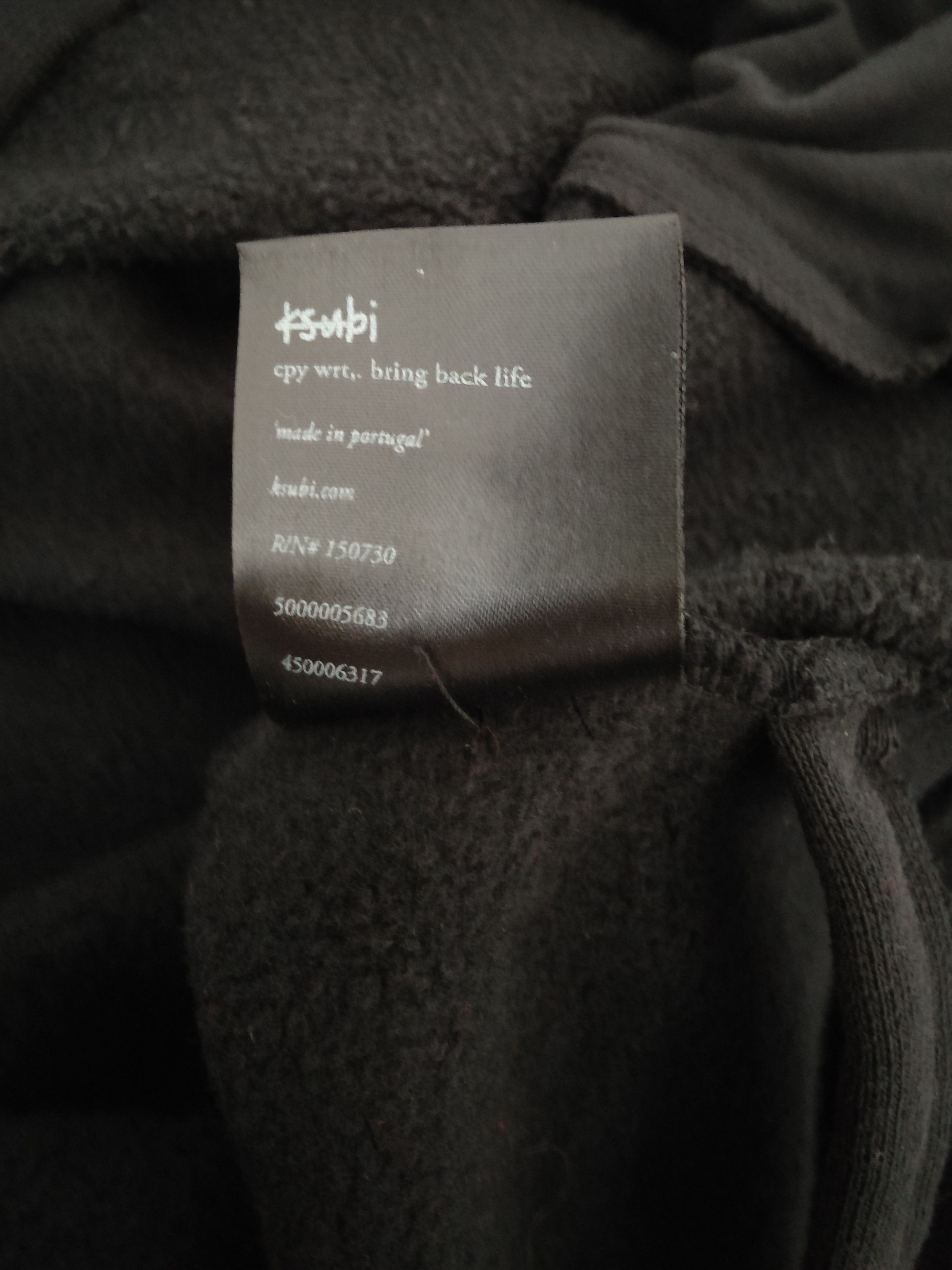 Ksubi KSUBI BIGGIE BLACK HOODIE Size US M / EU 48-50 / 2 - 10 Thumbnail