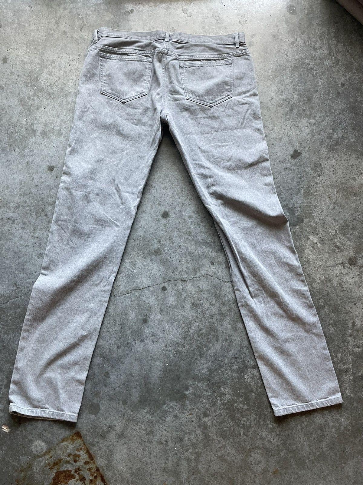 A.P.C. Petit New Standard 100% Cotton Light Gray Size US 36 / EU 52 - 4 Thumbnail