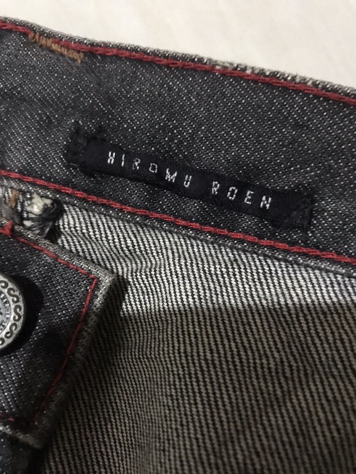 Roen 💥Avant-Garde Roen Hiromu Takahara Denim Size US 32 / EU 48 - 10 Thumbnail